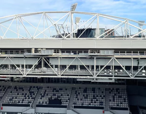 Moving Roof Solution John Cain Arena